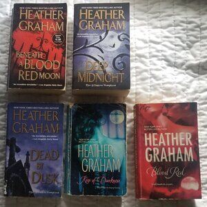 Romance: 5 Heather Graham 'Alliance Vampires' paperbacks